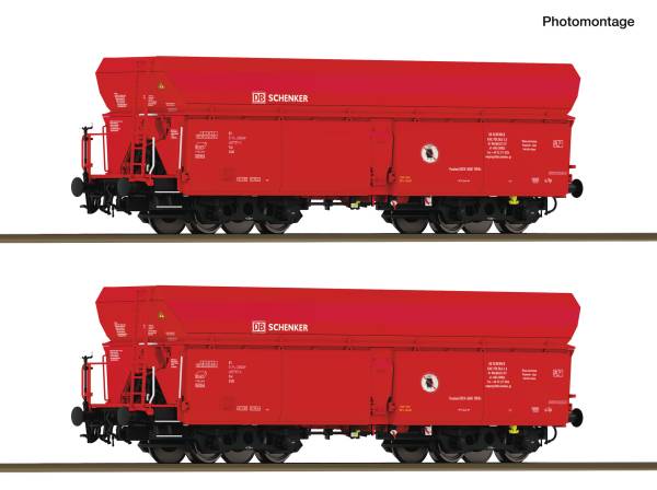 Roco 6600326 - 2-tlg. Set: Selbstentladewagen der DB Schenker