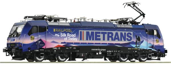 ROCO 71982 - Elektrolokomotive 186 534 der Metrans, digital mit Sound ROCO 71982 - Elektrolokomotive 186 534 der Metrans, digital mit Sound