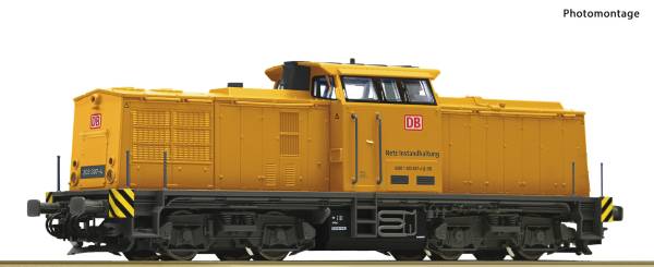 ROCO 7390012 - Diesellokomotive 203 307-4 der DB Netz, digital mit Sound