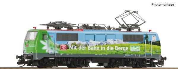 ROCO 7590026 - Elektrolokomotive 111 039-4 „DAV“ der DB AG, Sound ROCO 7590026 - Elektrolokomotive 111 039-4 „DAV“ der DB AG, Sound
