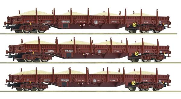 Roco 77042 - 3-tlg. Set 2: Sandzug der DR