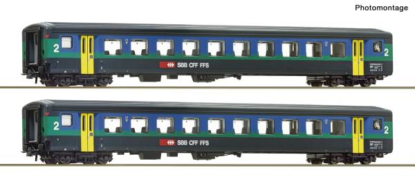 Roco 6200280 – 2-tlg. Set: Reisezugwagen, SBB