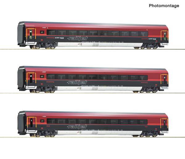 Roco 6210312 – 3-tlg. Set 2: Railjet 1, ÖBB