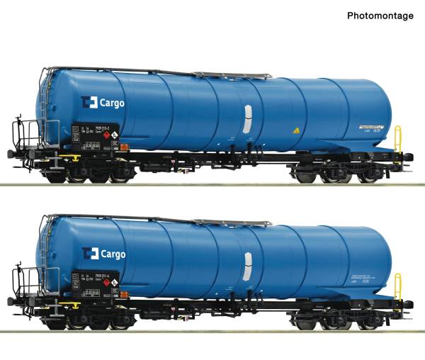 Roco 6600310 – 2-tlg. Set: Kesselwagen, CD Cargo