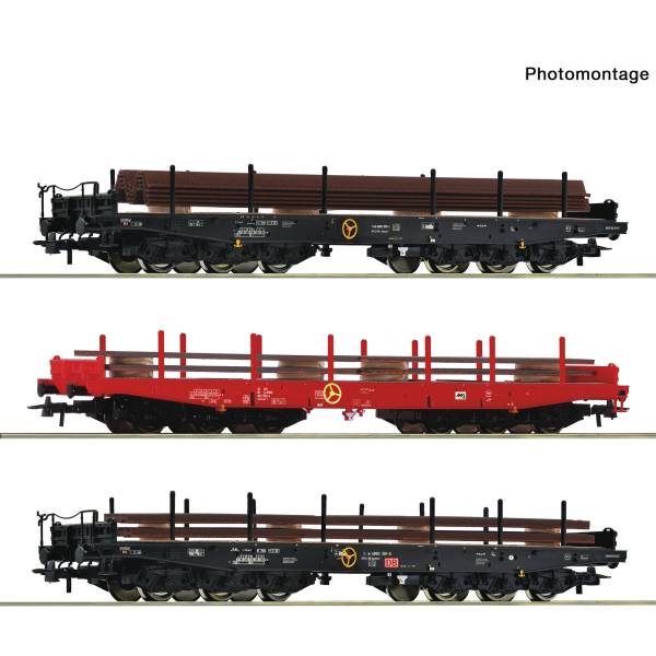 Roco 6600350 – 3-tlg. Set 1: Stahlzug, DB AG/OnRail