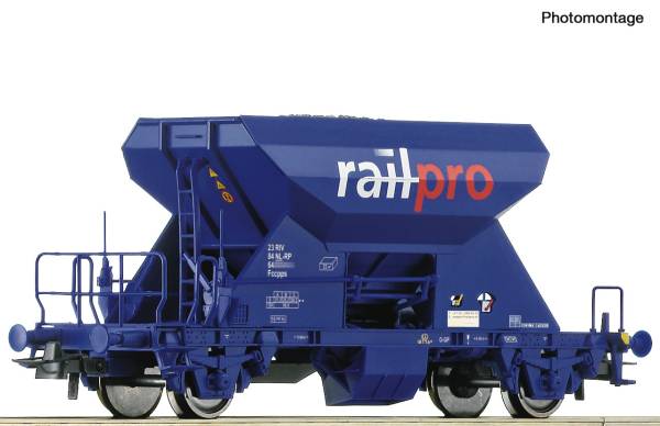 Roco 6600397 – Einzelwagen Schotterwagen, Railpro