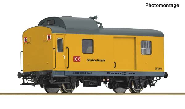 Roco 6600416 – Begleitwagen, DB Bahnbau