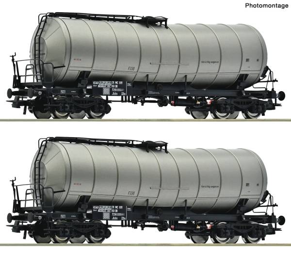 Roco 6600433 – 2-tlg. Set: Knickkesselwagen, DR