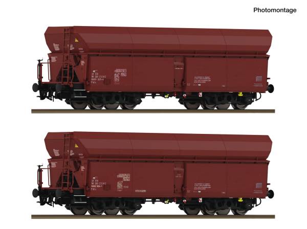 Roco 6600454 – 2-tlg. Set: Selbstentladewagen, ZSSK Cargo