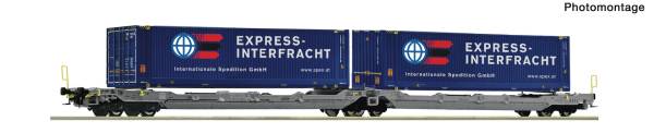 Roco 6600486 – Doppeltaschen-Gelenkwagen T3000e, Ermewa