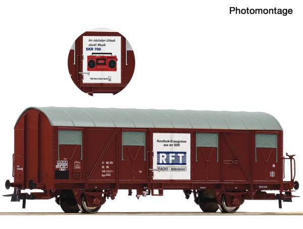Roco 76609 – Gedeckter Güterwagen, DR