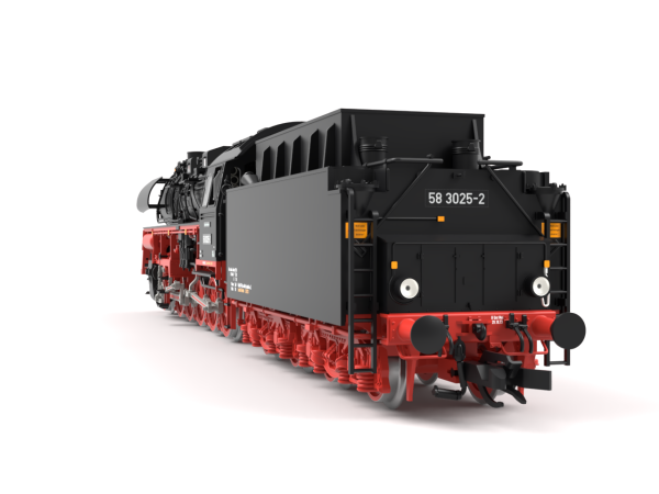 Saxonia 120107 - Dampflok BR58.30 T34-Tender der DR