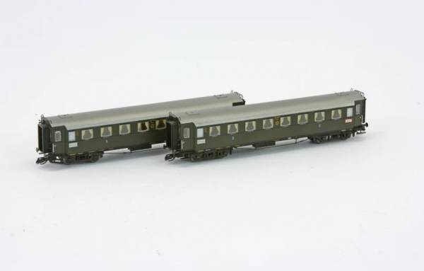 Saxonia 120177 - 2er Set Personenwagen C4ü Sa 07 der DRG Saxonia 120177 - 2er Set Personenwagen C4ü Sa 07 der DRG