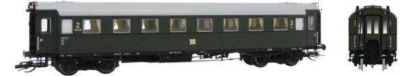 Saxonia 120228 - Personenwagen C4ü Sa 07 Zugschluss der DR, mit Beleuchtung