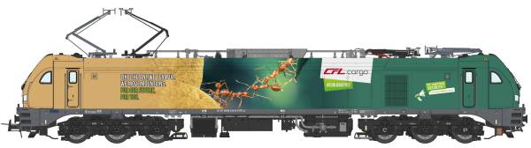 Sudexpress S0060150 - E-Lok Euro6000, CFL Cargo "Ant" 6015-8, digital mit Sound