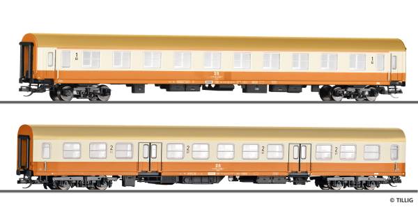 TILLIG 01123 - Reisezugwagenset „Städteexpress“ der DR