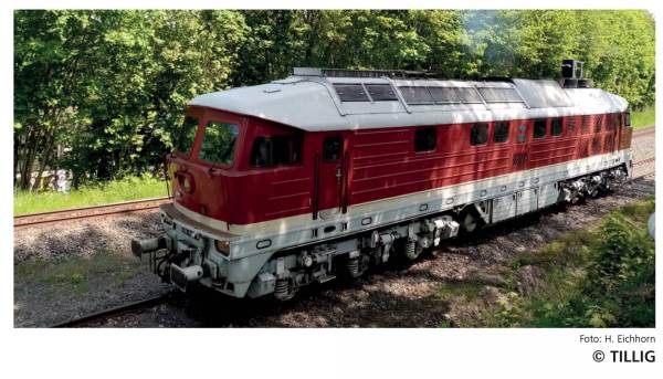 TILLIG 05777 - Diesellokomotive 232 426-7 der Nossen-Riesaer Eisenbahn-Compagnie GmbH,