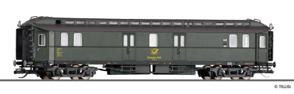 TILLIG 12081 - Bahnpostwagen Post4ü der Deutschen Post