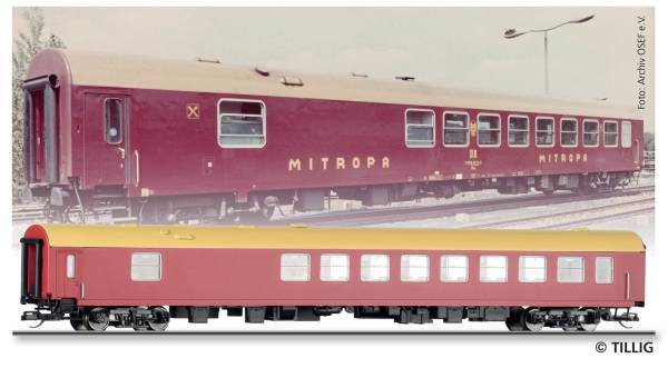 TILLIG 95400 - Speisewagen WRm „MITROPA“, Bauart Bautzen, der DR