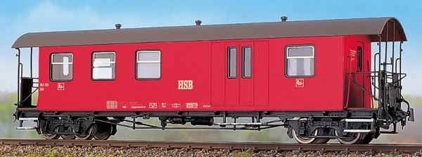 Weinert 6249 - 4-achsiger 4-Fenster-Gepäckwagen der HSB