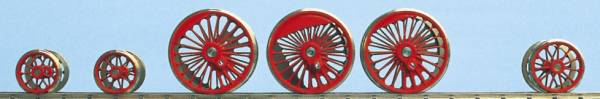 Weinert 5600 - BR 01 RP 25-Tauschradsatz mit 11,5-mm-Vorlaufrädern Weinert 5600 - BR 01 RP 25-Tauschradsatz mit 11,5-mm-Vorlaufrädern