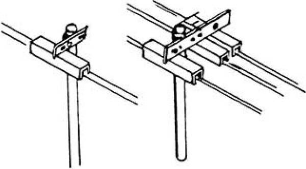 Weinert 7205 - Rollenhalter einfach und dreifach