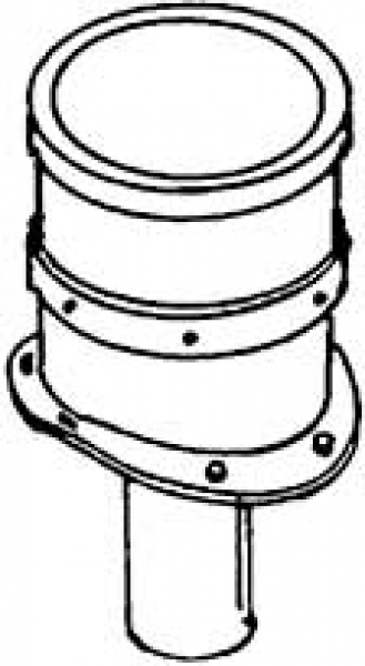 Weinert 8004 - Schlot für (Altbaukessel) Baureihe 03, 41, 50