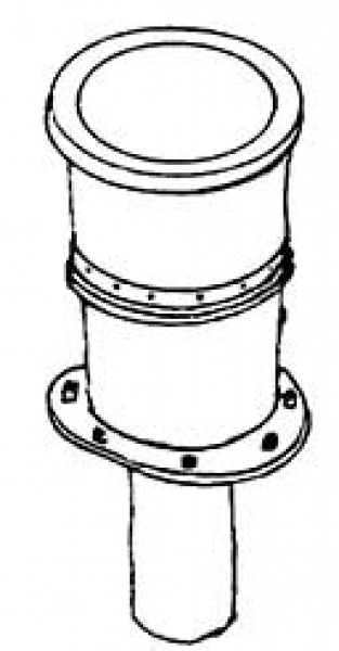 Weinert 8008 - Schlot für Baureihe 55