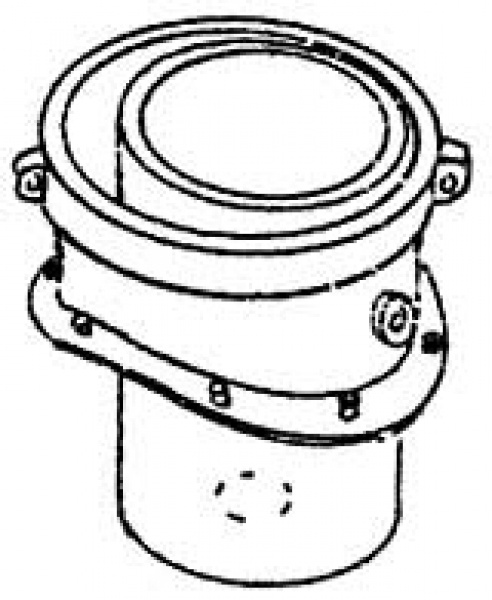 Weinert 8012 - Schlot für Baureihe 03.10 Neubaukessel