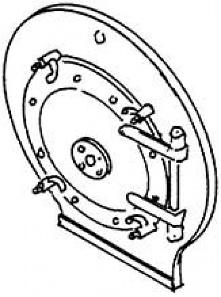 Weinert 8083 - Rauchkammertür für »Gernrode«