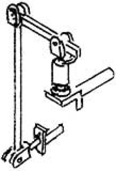 Weinert 83502 - Dampfpfeife für Stirnseite Schmalspurloks