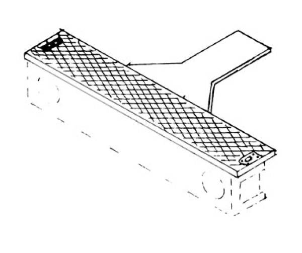 Weinert 8499 - Pufferbohlenabdeckung (WM)