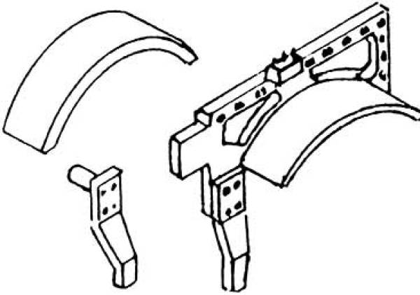 Weinert 8549 - Vorschuh für Baureihe 86 und Schienenräumer