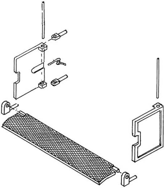 Weinert 87026 - Tenderübergangsteile P8, BR 38.10