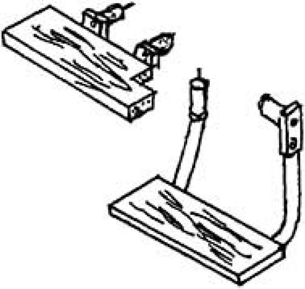 Weinert 87027 - Güterwagen-Aufstiegstritte für Stirnseiten