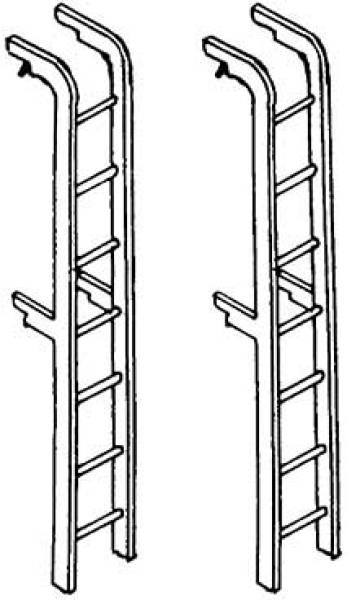 Weinert 8706 - Leitern für Tenderrückwand von Einheitslokomotiven