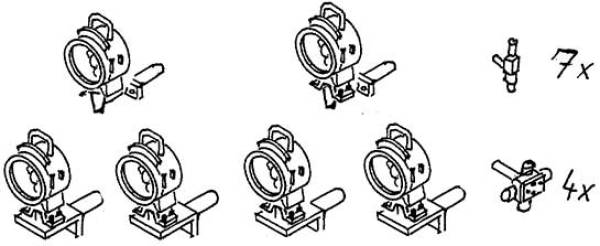Weinert 90056 - DRG-Laternen mit Elektroverteilerkästen