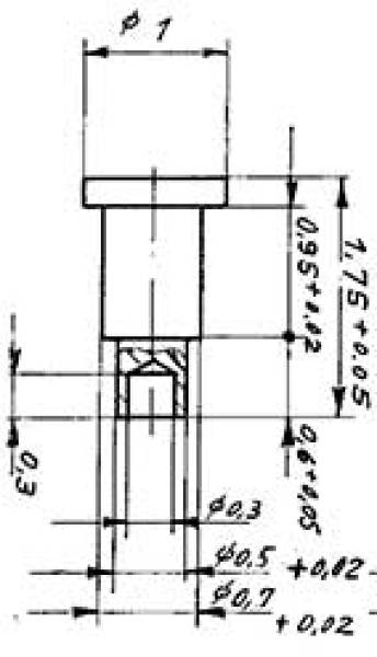 Weinert 9182 - Niet C für Schmalspurloks
