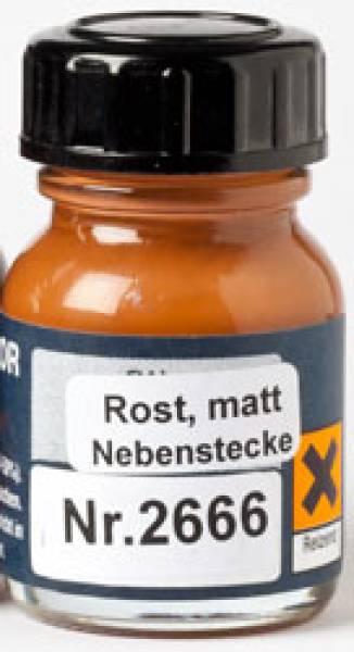 Weinert 2666 - Nitro-Acryl-Farbe Rost auf Nebenstrecke 25 ml