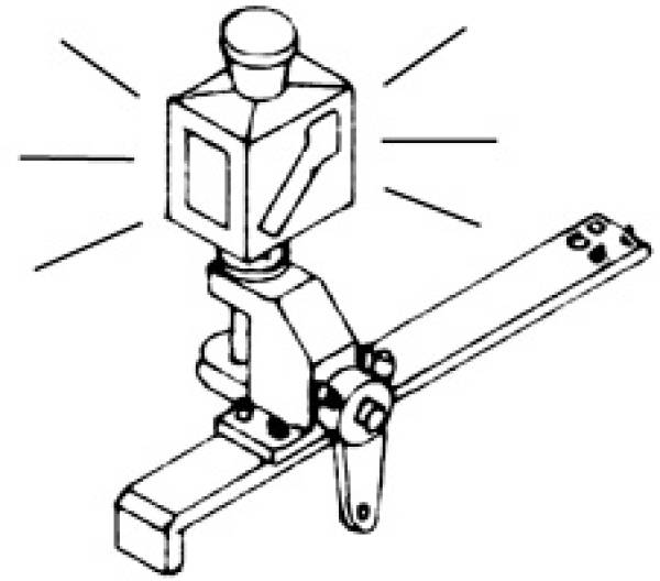 Weinert 72383 - SMD-beleuchtete Weichenlaterne für Mein-Gleis-Weichen, rechts