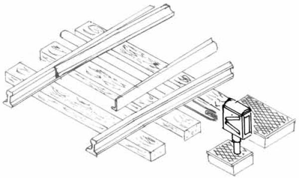 Weinert 72481 - Schweizer LED-beleuchtete Weichenlaterne