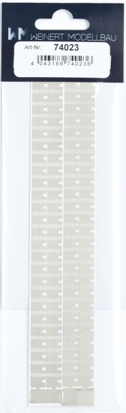 Weinert 74023 - Lackierschablone für Betonschwellengleis
