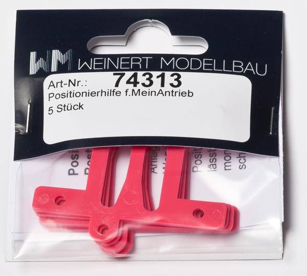 Weinert 74313 - 5er Set Positionierhilfe für „mein Antrieb“
