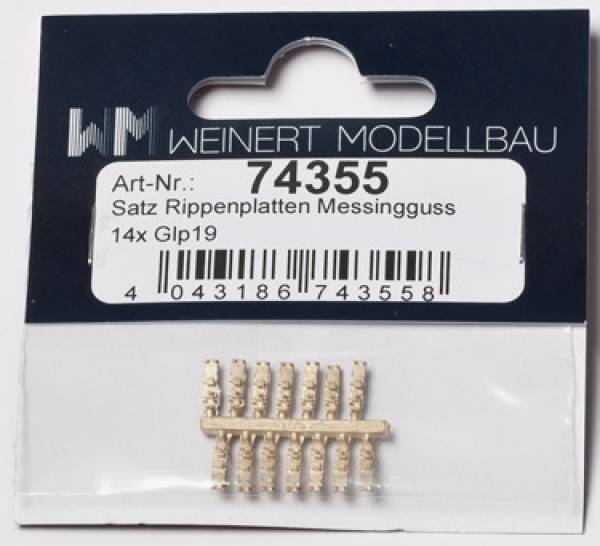 Weinert 74355 - Gleitplatten Glp 19
