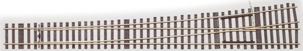 Weinert 74501 - verkürzte Weiche links 8,6° (auf Basis 49-190-1:6,6)