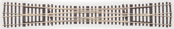 Weinert 74642 - Kurze Doppelkreuzungsweiche DKW (49-190 – 1:6,6) 8,6° RP25fine