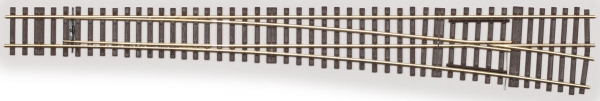Weinert 74668 - Weiche rechts (49-190) 1:6,6 (8,6°)