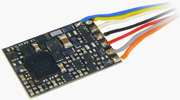 ZIMO MN160 - Nicht-Sound-Decoder mit 7 Anschlussdrähten