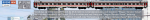 ACME AC55395 - 2-tlg. Set mit Liegewagen Typ Bcmh, Wagon-Service-Travel