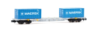 Arnold HN6745 - Containerwagen Sgnss der MAERSK